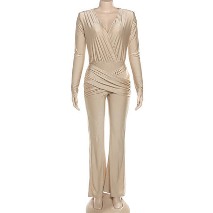 Vixen Plunge Jumpsuit - TayDiane