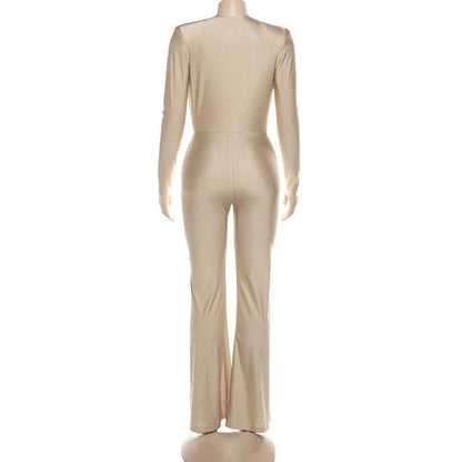 Vixen Plunge Jumpsuit - TayDiane