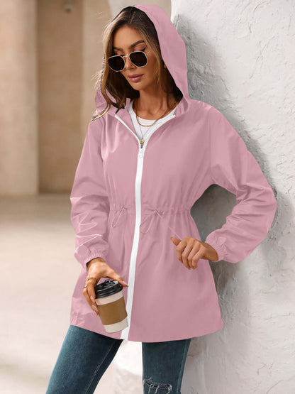 Waterproof Hooded Windbreaker - TayDiane