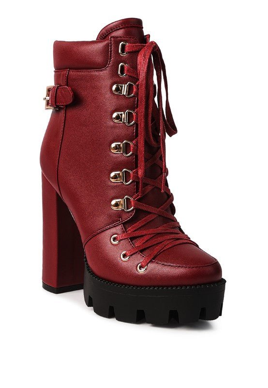 Willow Combat Boot - TayDiane