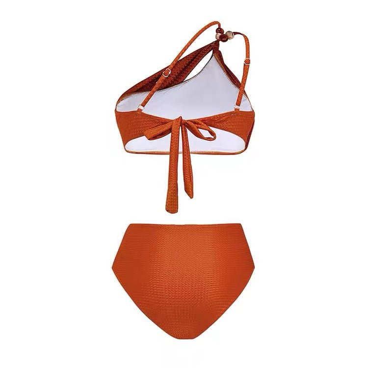 Women's High - Waisted, Push - Up, Three - Piece Bikini - TayDiane
