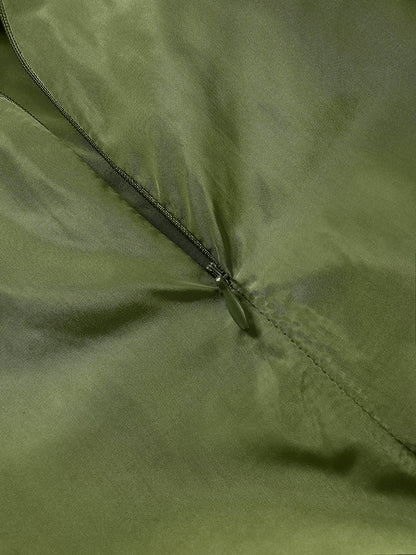 Zipper Casual Pants with Tie Detail - TayDiane